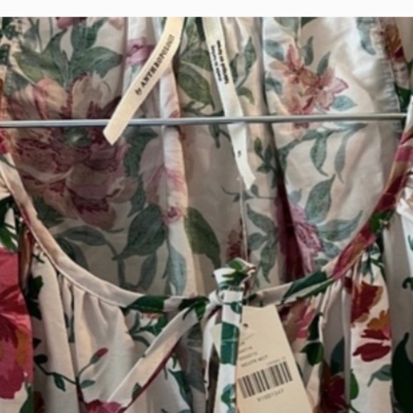 NWT ANTHROPOLOGIE The Somerset Maxi Dress: Puff-Sleeve Edition - Picture 3 of 3